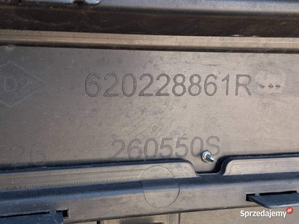 DACIA SANDERO III STEPWAY ZDERZAK PRZÓD PRZEDNI Bieleń