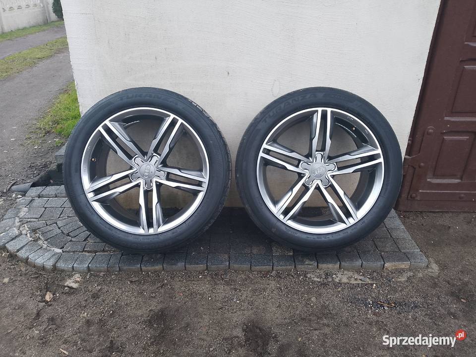 Alufelgi S line Audi 5x112 18 Mam Średnica 18" Wieluń