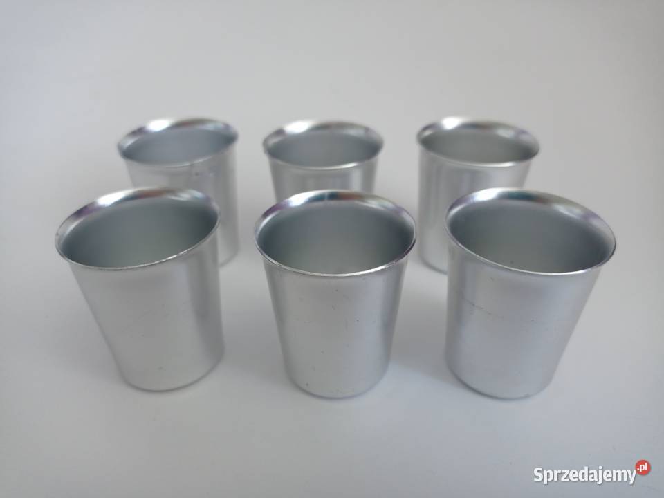 Kieliszki turystyczne z PRL