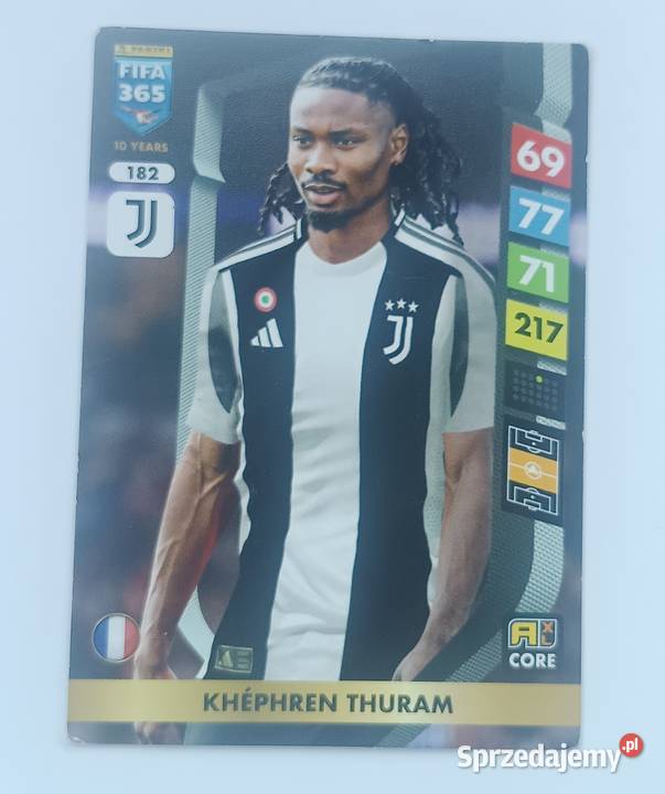 Khephren Thuram 182 karta Fifa 365 Adrenaline XL małopolskie Zbylitowska Góra