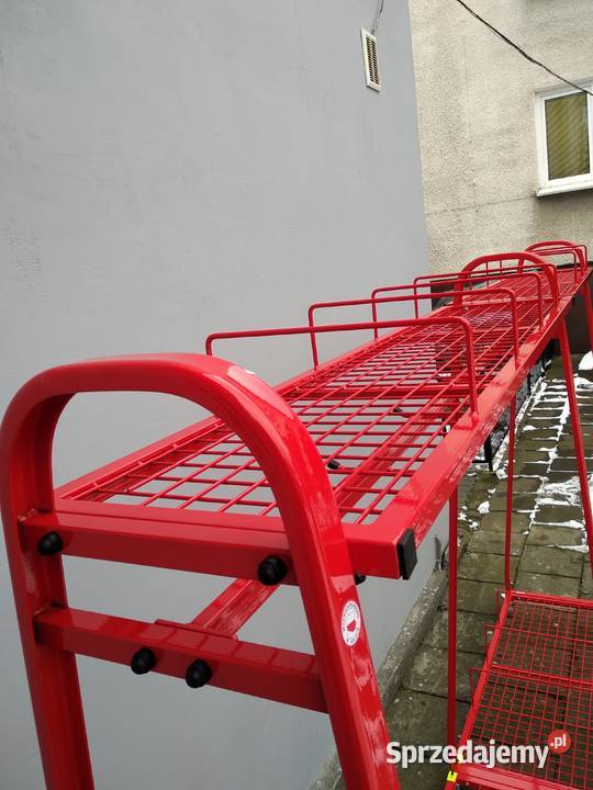Wieszak do szatni strażaków OSP 9 stanowiskowy Bydgoszcz
