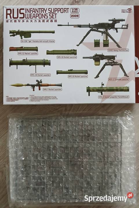 Magic Factory MGC2009 Modern Russian Infantry lubelskie Lubartów sprzedam