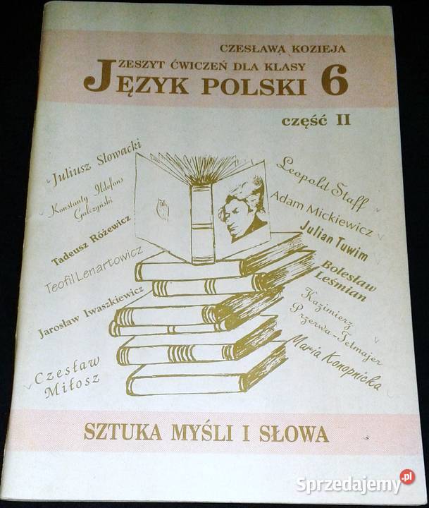Język polski Zeszyt ćwiczeń kl 6 cz 2 Czesława sprzedam