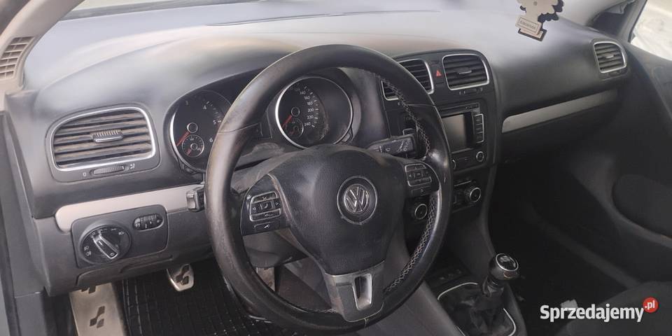 Volkswagen Golf VI 20 TDI welurowa tapicerka Mieszkowice