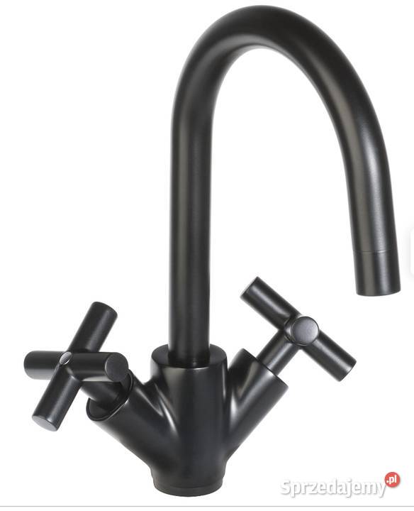 Bateria umywalkowa czarna Dom i Ogród Katowice