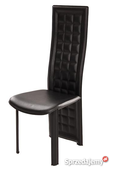 STÓŁ szklany 4 krzesła eko skóra Stoły, krzesła, biurka Aleksandrów Łódzki