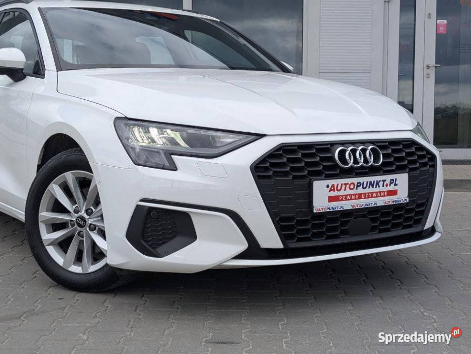 Audi A3 2023r Stronic LED ACC Niski Przebieg Rok produkcji 2023 pomorskie Gdańsk