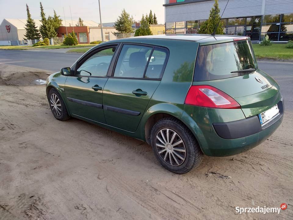 Renault Megane II 16 16v Lpg 4 letni klima navi nieuszkodzony Poznań