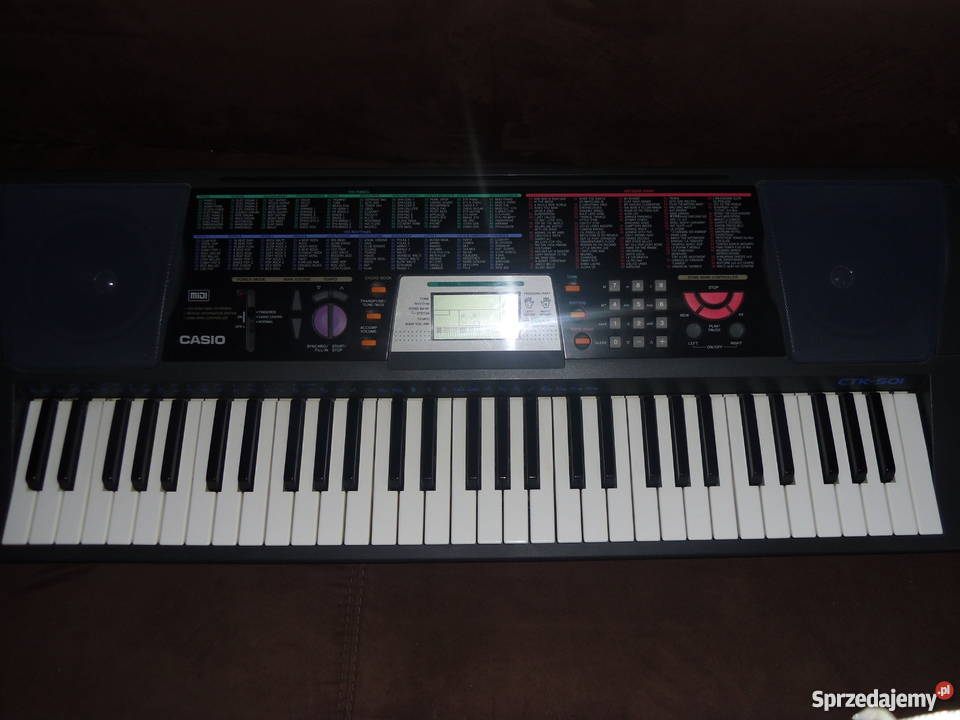 Casio CTK501 Filmy, Muzyka, Gry Siemiatycze