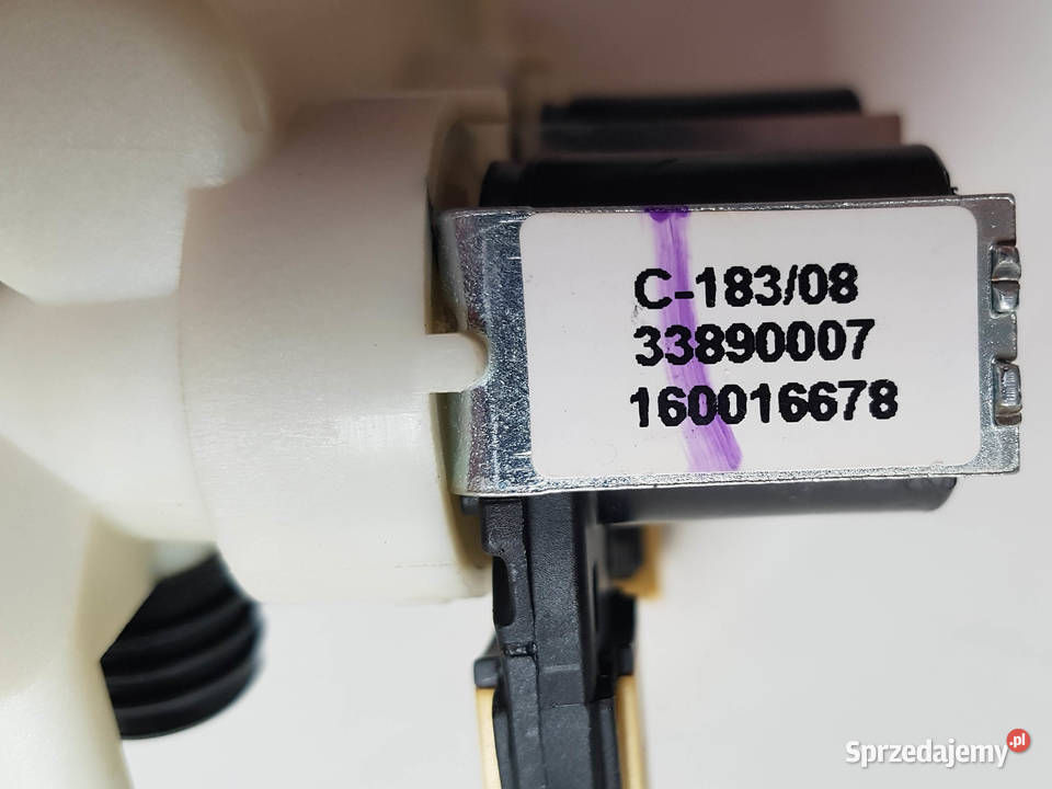 Elektrozawór pralki Indesit Hotpoint Ariston Części i Akcesoria Legnica sprzedam