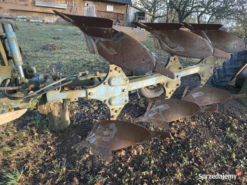 Pług obracalny produkcji francuskiej podlaskie Poluńce sprzedam