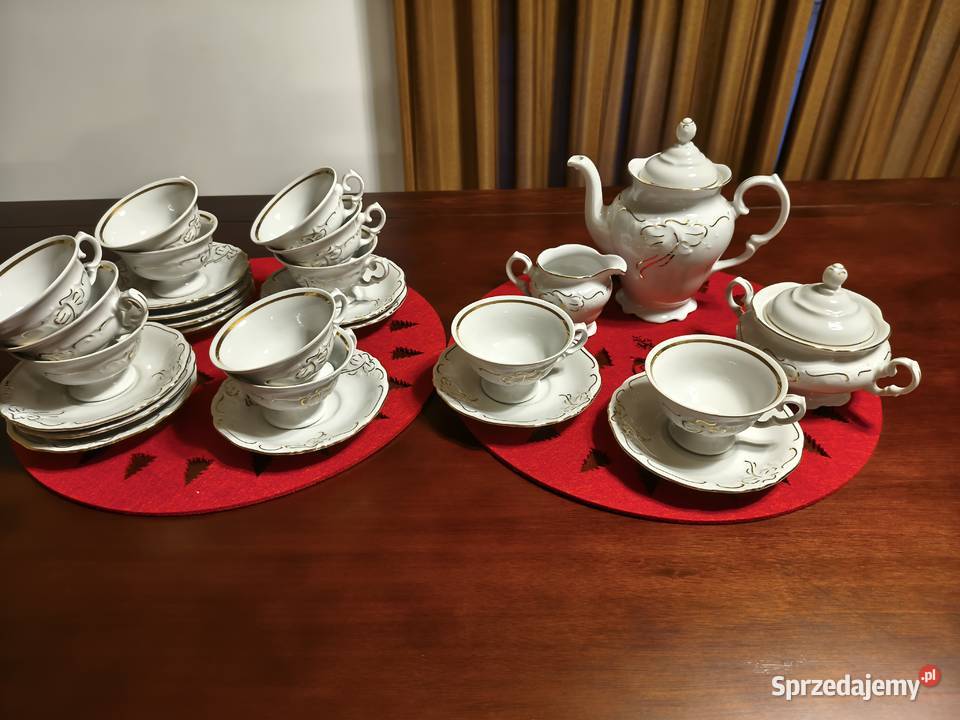 Piękny serwis kawowy IZYDA z Zakładów Porcelany Zaborów sprzedam