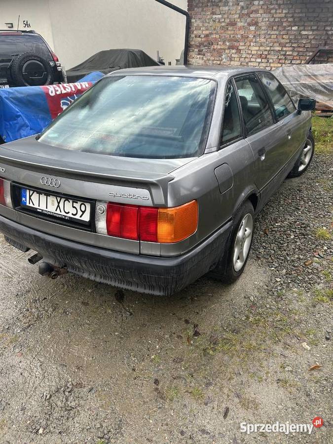 Audi 80 quattro b3 fajny stan manualna małopolskie Nowy Targ