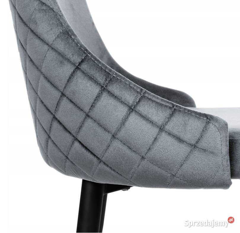 KRZESŁO TAPICEROWANE WELUROWE LOFTOWE INDUSTRIAL Choroszcz