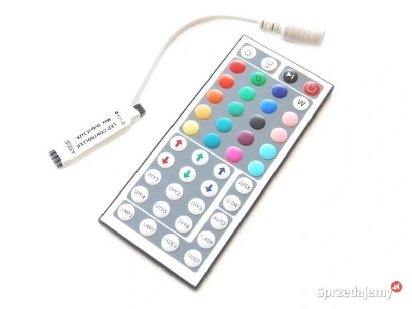 N267 Taśma LED 5m 5050 SMD Wodoodporna RGB Pilot