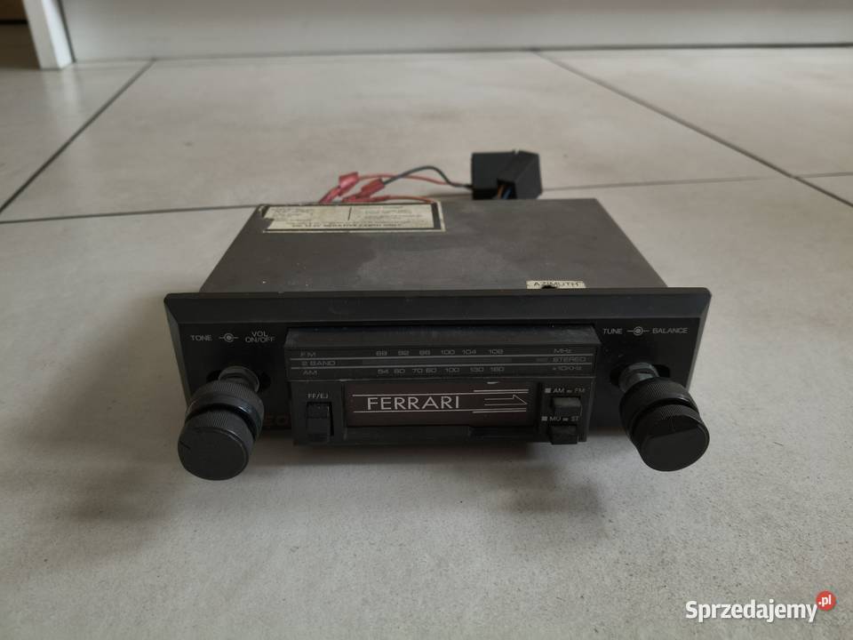 Radio samochodowe FERRARI klasyk Gorlice