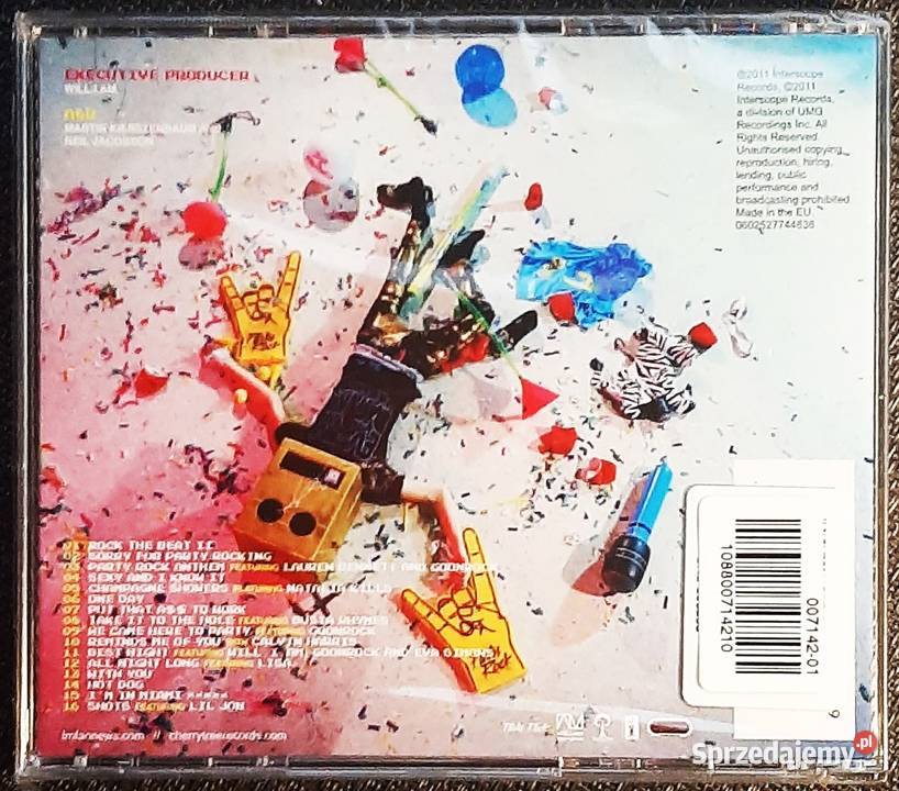 Album CD Zespołu LMFAO Album Sorry For Party 1 płyta śląskie Katowice sprzedam