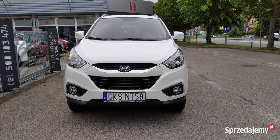 HYUNDAI IX 35 1.7CRDI 2WD BIAŁY ZADBANE CZYSTE AUTO