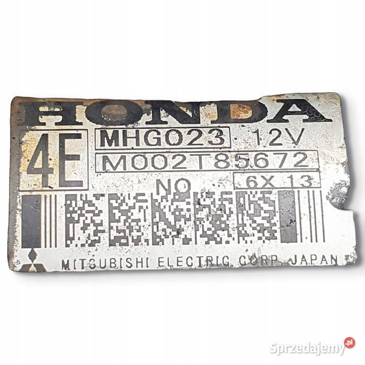 ROZRUSZNIK Honda Civic VIII 22 iCTDI M002T85672 Motoryzacja lubelskie Chełm