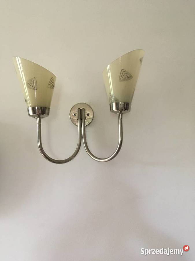 Stary kinkiet dwuramienny PRL Pozostałe Warszawa