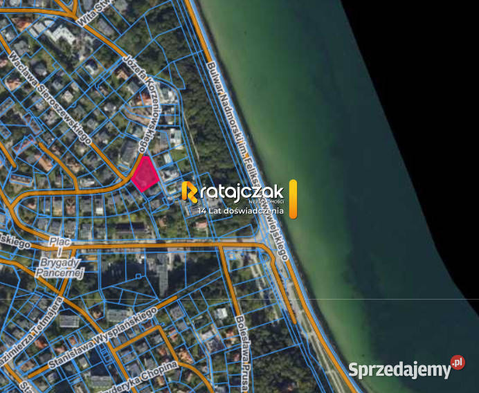 sprzedaży działki 1103m2 Gdynia 5349zł/m2