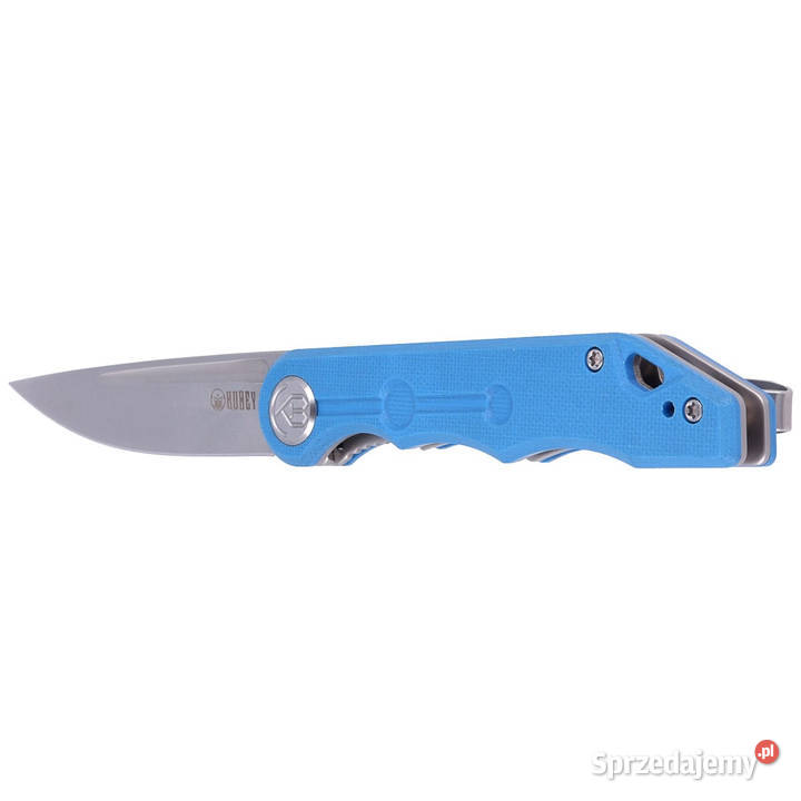 Nóż składany Kubey Mizo Blue G10 Satin 14C28N by sprzedam