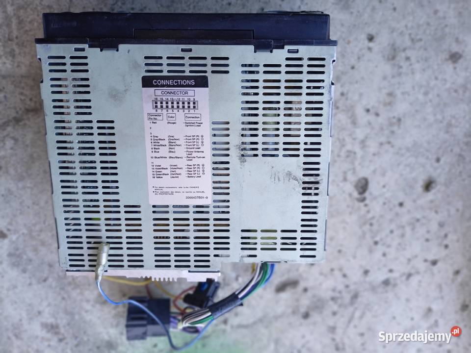Autoradio A Cassette ALPINE TDM7575RB Wyposażenie wnętrza Tarnobrzeg