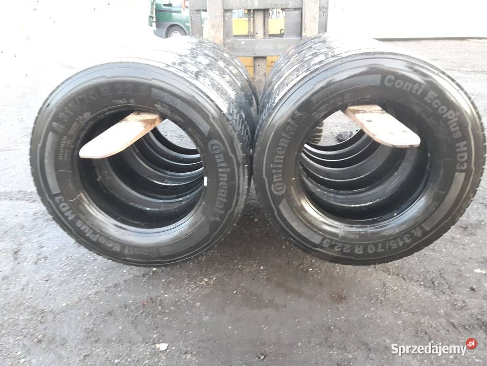 8x Continental 31570 R 225 Rzędowice