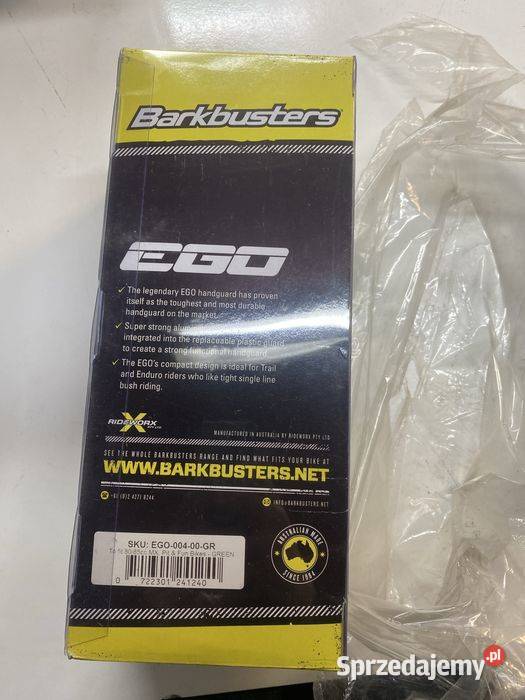 BARKBUSTERS Handbary Aluminiow OSŁONY DŁONI EGO Pozostałe Poznań