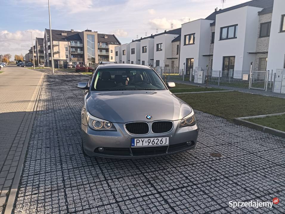 BMW E60 M54B22 Xenon Klima Nawigacja Skóry
