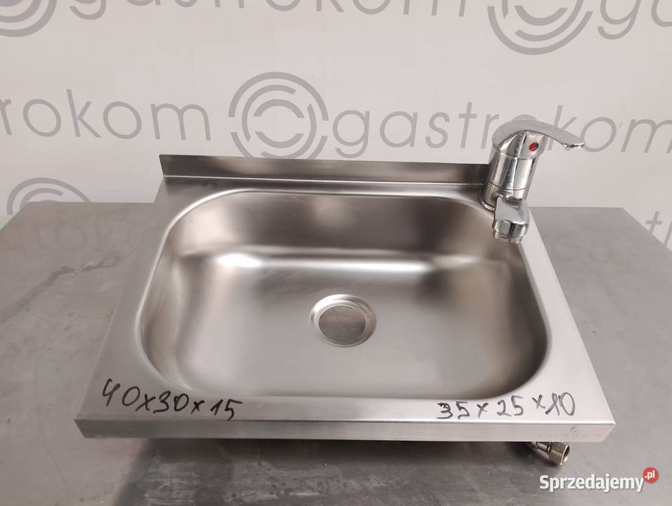 Umywalka nierdzewna 400x295x145 Wrocław sprzedam