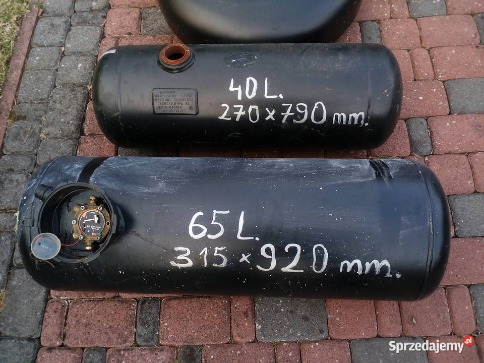 Zbiornik lpg butla walec 80 l Kompresor Połaniec