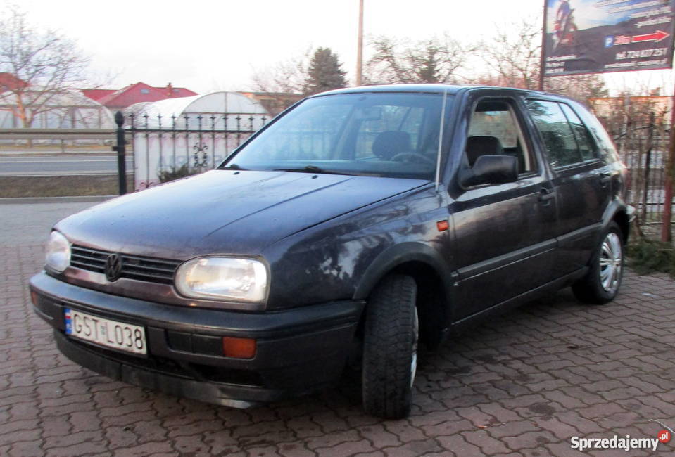 VOLKSWAGEN GOLF 3 III 14 GAZ LPG GAS 1993r Grudziądz