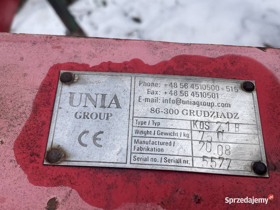 Sprzedam Agregat Podorywkowy Gruber Agregaty Dobrzyń nad Wisłą sprzedam