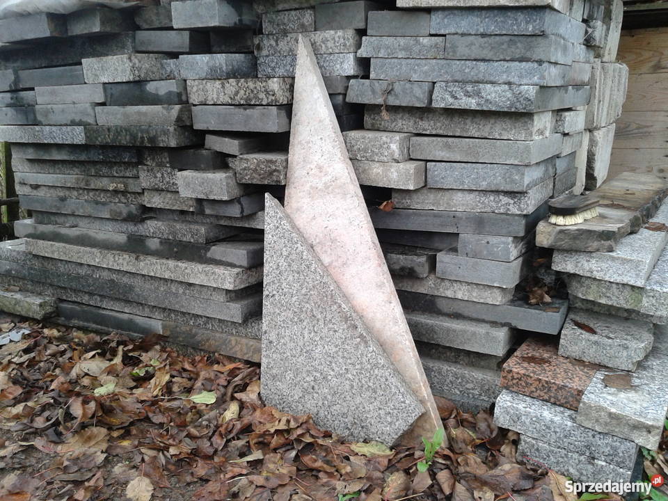 Granit płytki kostka oflis do ogrodu na chodnik