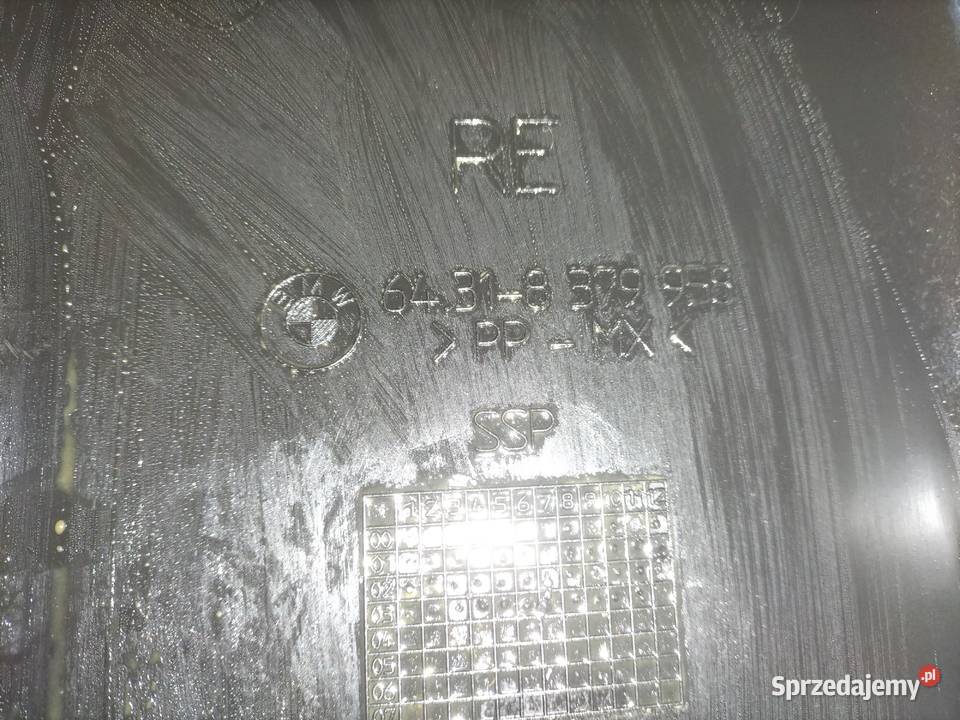 Obudowa mikrofiltra kabinowego BMW E65 E66 E67 Poręba