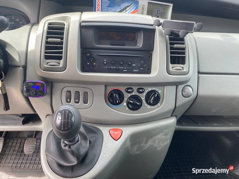 Renault Trafic 20DCI 115Koni 9osobowy Klima Marzenin