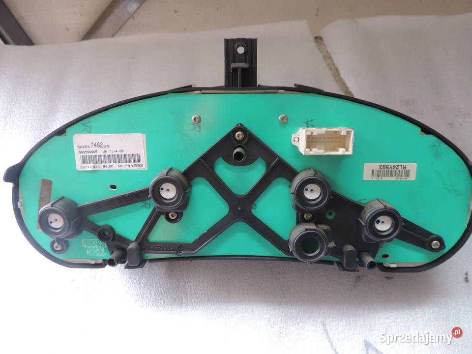 LICZNIK ZEGARY PEUGEOT 206 14 HDI 9651740280 Części Nowy Sącz
