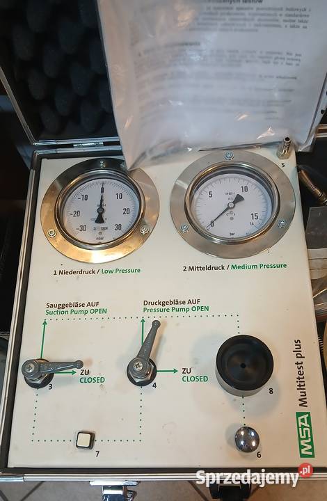 Przyrząd kontrolny do testów masek aparat Skierniewice sprzedam