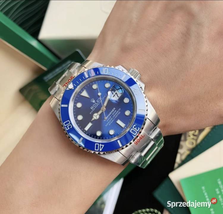 Zegarek Rolex Submariner Date Silver srebrny Kraków