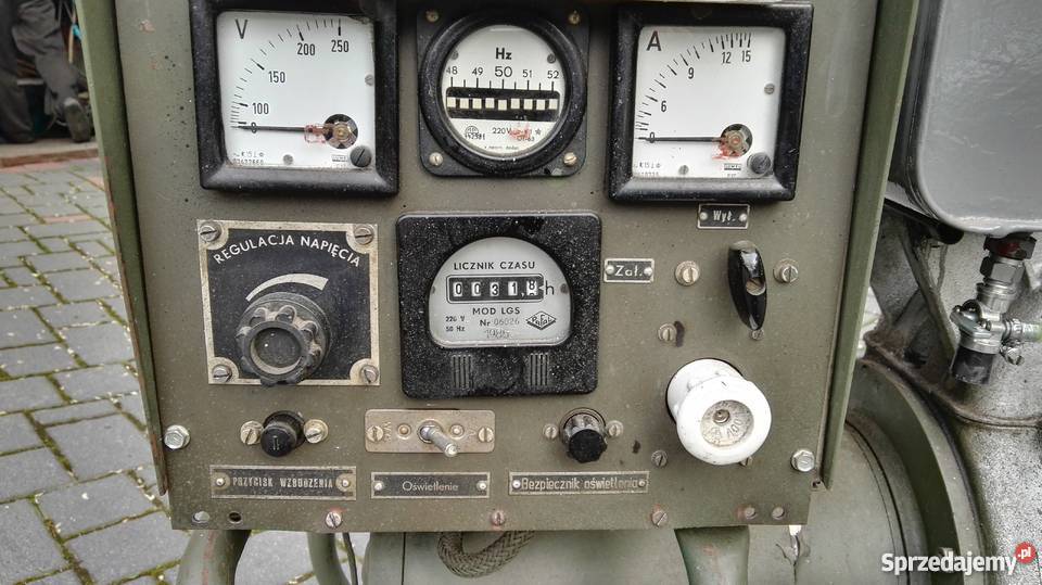 Agregat prądotwórczy wojskowy PAB 2 Spalinowe Krościenko nad Dunajcem