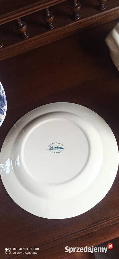 Patera niebieskie kwiaty
Claytan Made in pomorskie Gdańsk