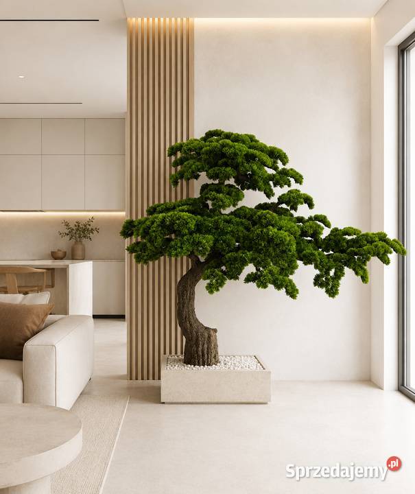Sztuczne drzewko bonsai 165 x 200 nowoczesna sprzedam