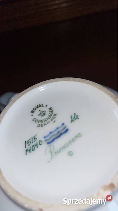 Dzbanek do herbaty Primavera Royal Copenhagen Porcelana i szkło pomorskie Gdańsk