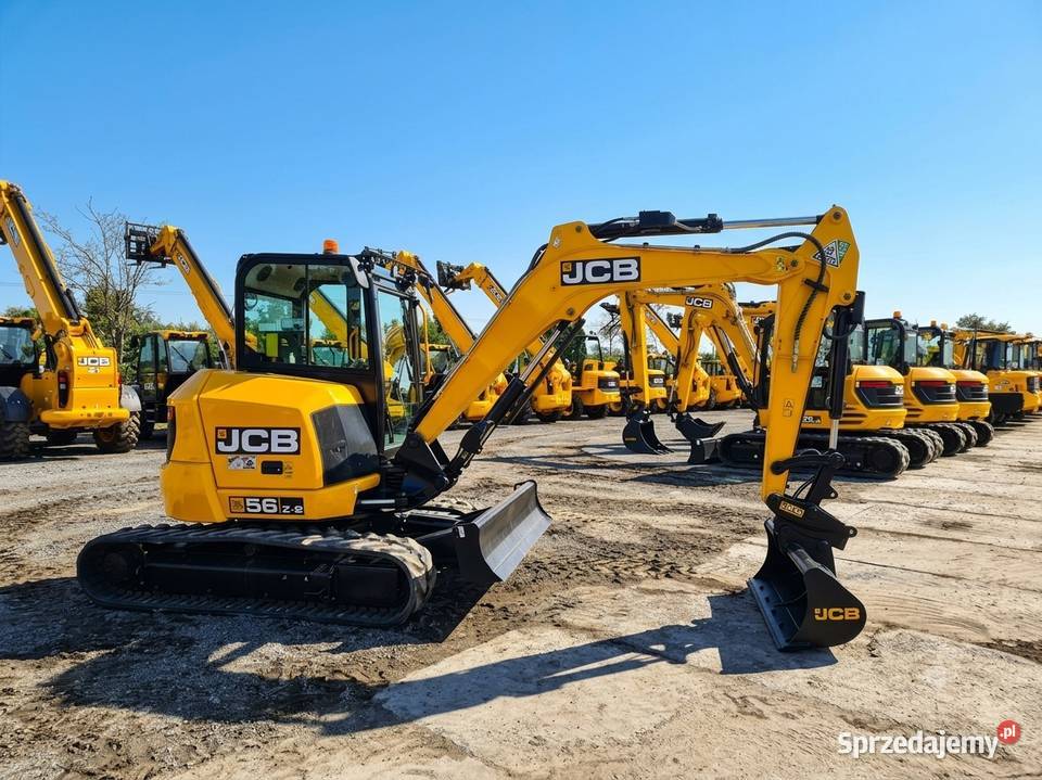KOPARKA GASIENICOWA 6 TON JCB 56Z1 KUBOTA VOLVO Krotoszyn