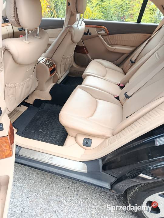 Mercedes S600 V12 W220 benzyna