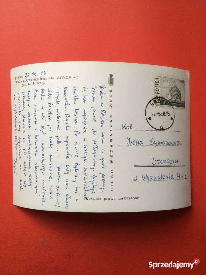 2430 Widokówka Resko Szczecin