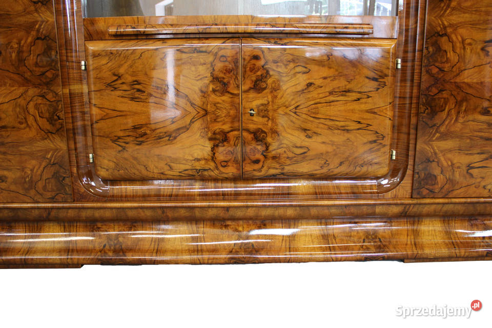 Zestaw gabinetowy art deco biurko biblioteka Meble kujawsko-pomorskie