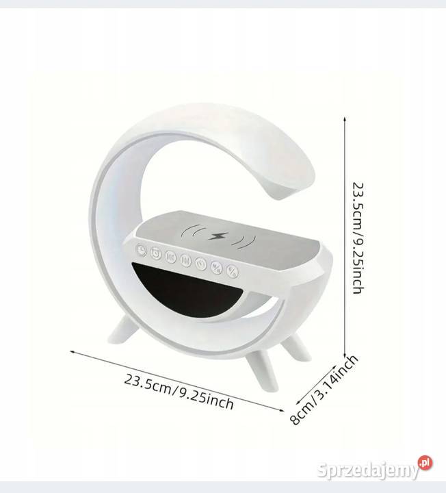 Lampka LED KOLOROWE Ładowarka Głośnik RGB RADIO Czarnków