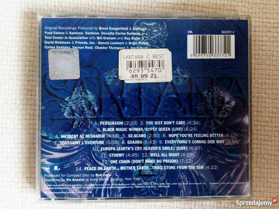 Santana The Best Of Santana Volume 2 Ząbki